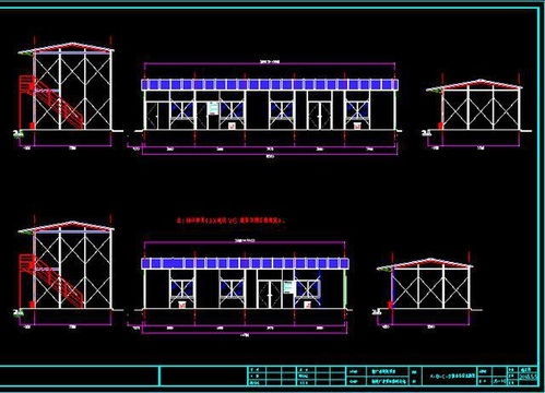 中建全套临建设施CAD标准施工图,真心规范,还可一键调整大小